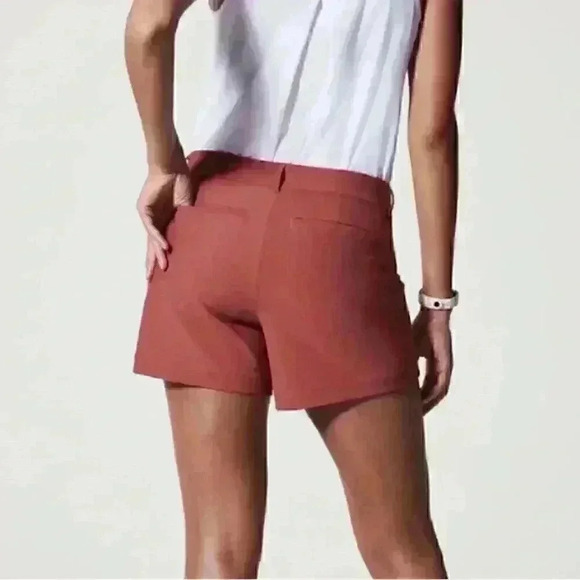 NWT Spanx Sunshine Shorts 4" Washed Red
Women's Size L - Picture 2 of 9